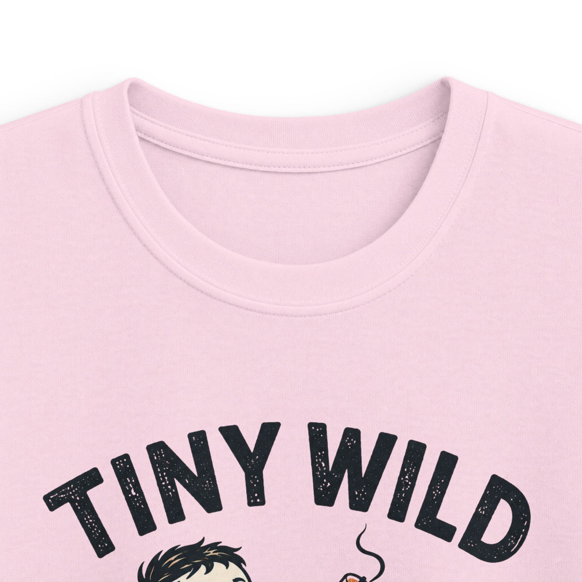 Tiny Wild Boy — Smoke Alarm Matching Kids T-Shirt