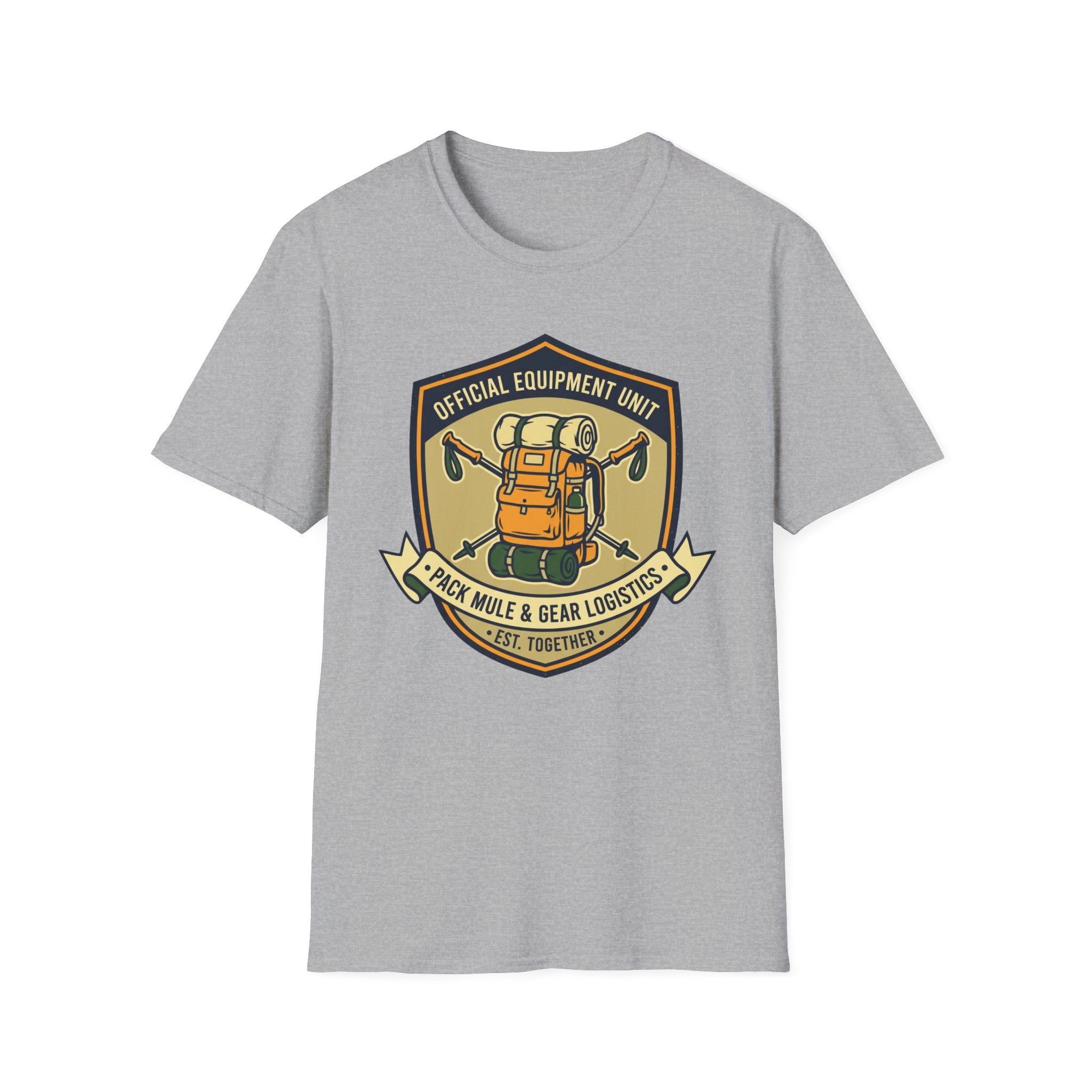Official Equipment Unit —  Pack Mule & Gear Logistics T-Shirt