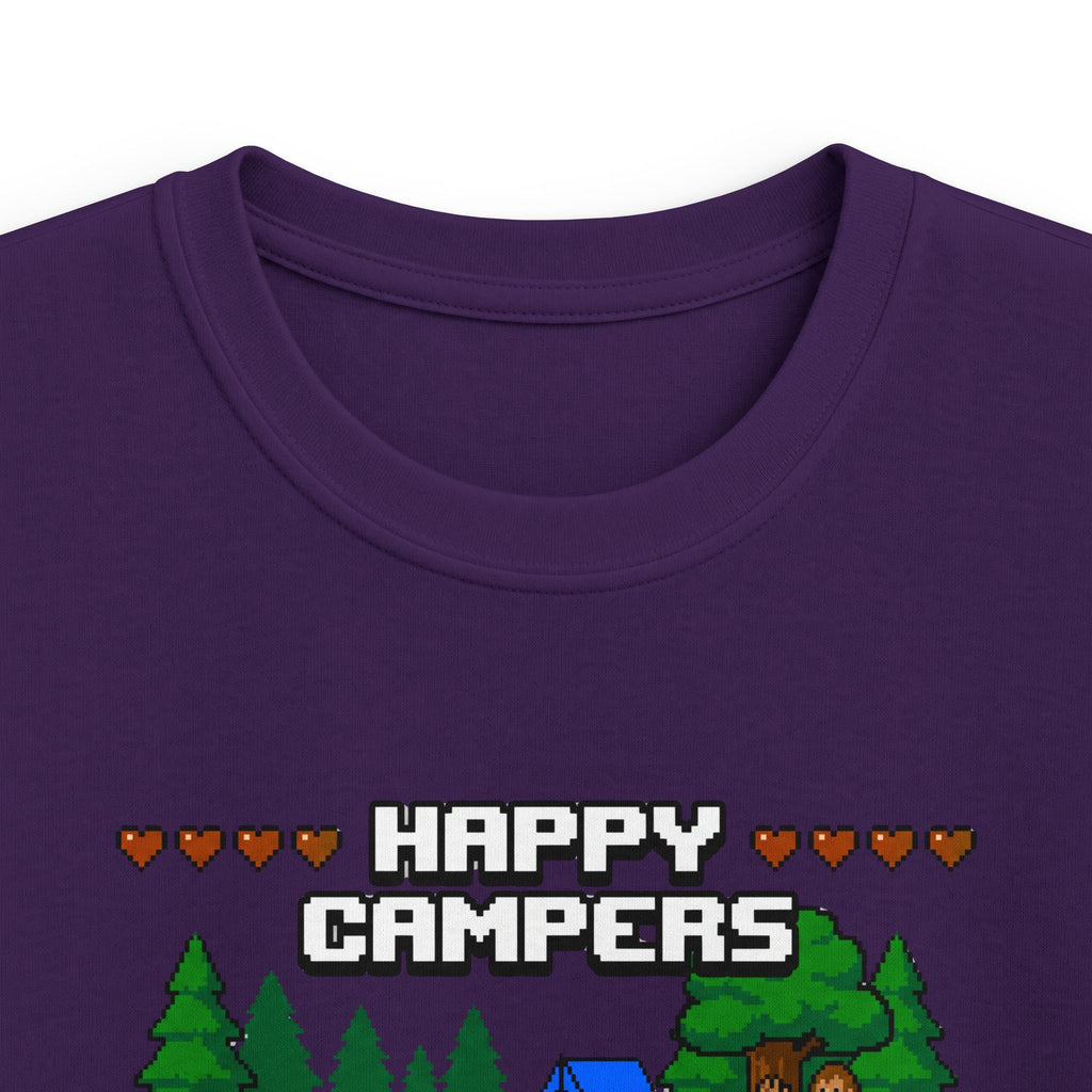 Happy Campers With Bigfoot Matching Kids T-Shirt