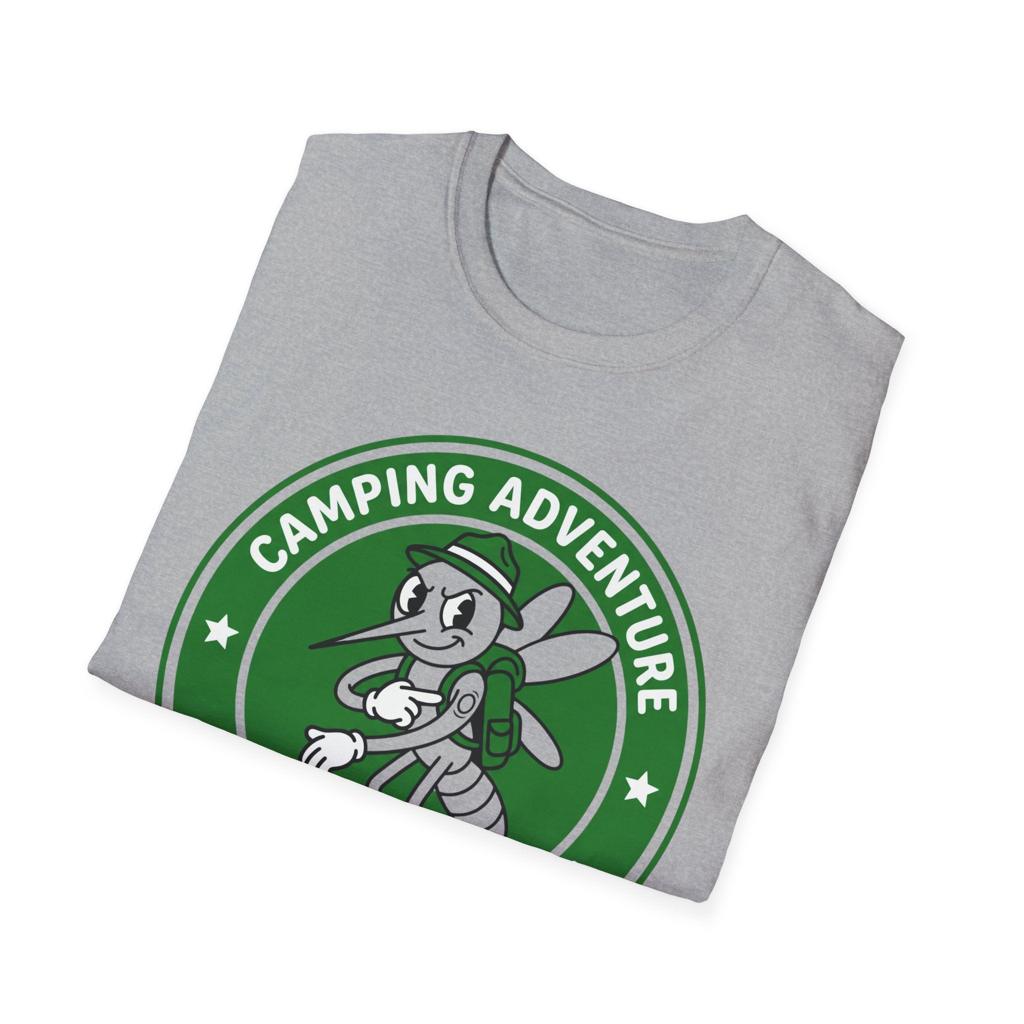 Camping Adventure — Blood Donor Team With Mosquitoes T-Shirt