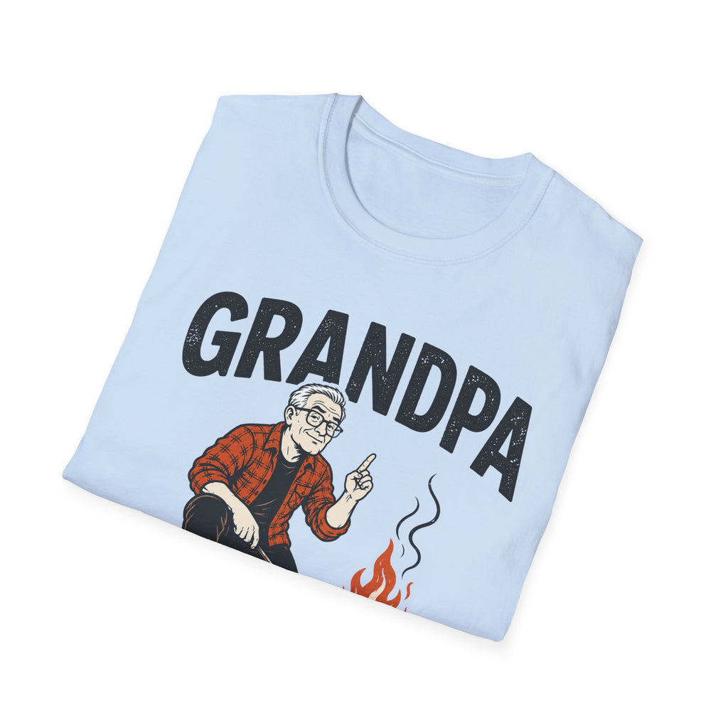 Grandpa — Did This Before YouTube Matching T-Shirt
