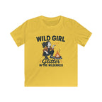 Wild Girl — Glitter In The Wilderness Matching Kids T-Shirt