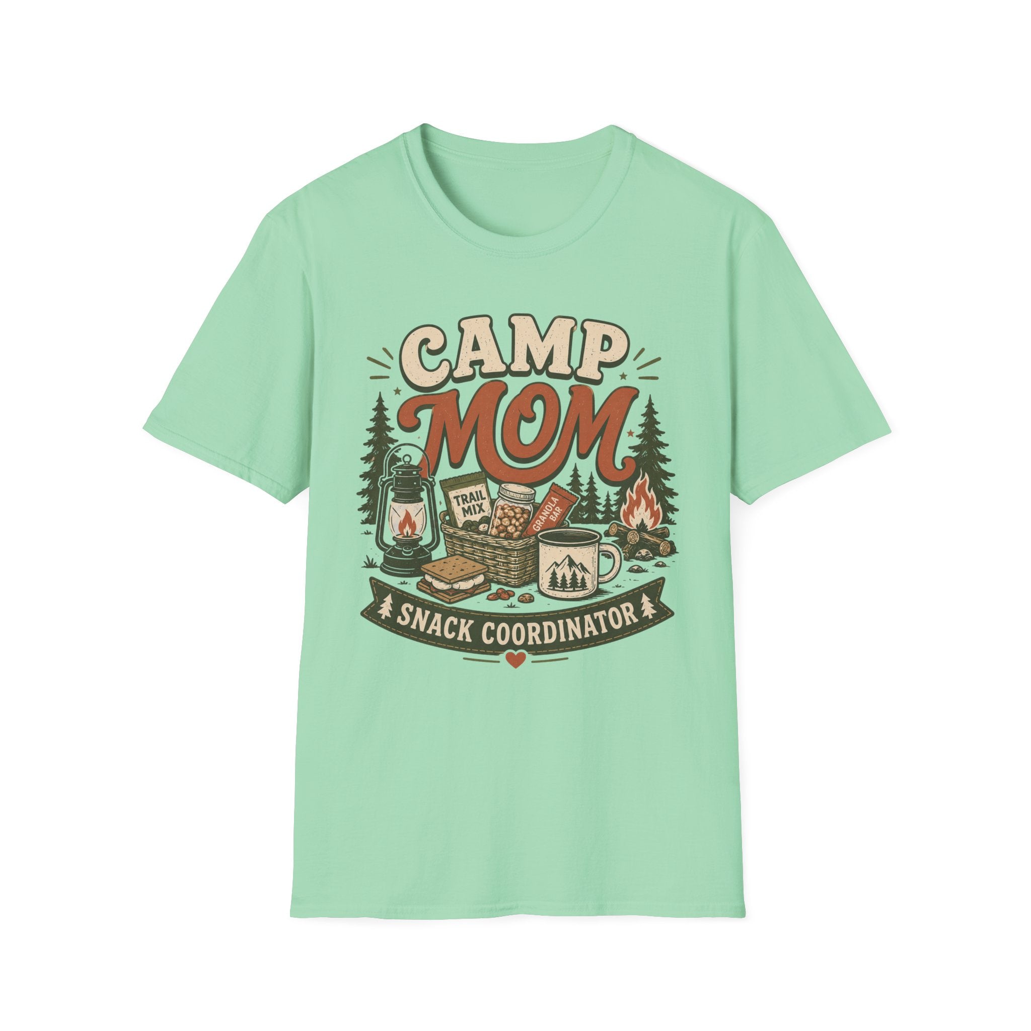 Camp Mom — Snack Coordinator Retro T-Shirt