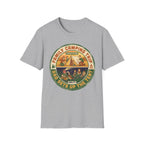 Family Camping Trip — Dad Sets Up The Tent T-Shirt