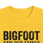 Bigfoot Saw Our Family And Ran For His Life Matching Kids T-Shirt