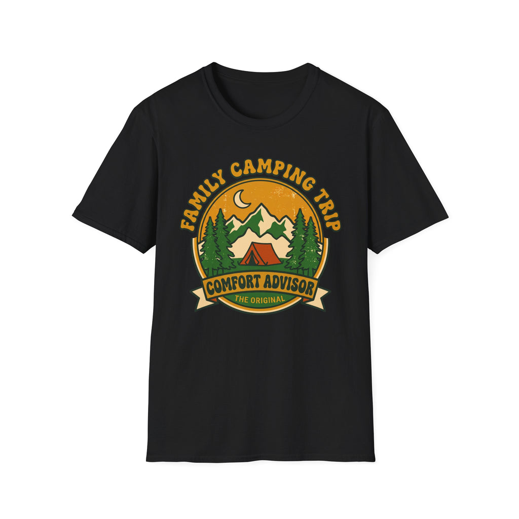 Family Camping Trip — Comfort Advisor Matching T-Shirt