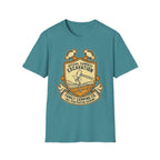 Official Campsite Excavation — Family Camping Co Soil Penetration Division T-Shirt