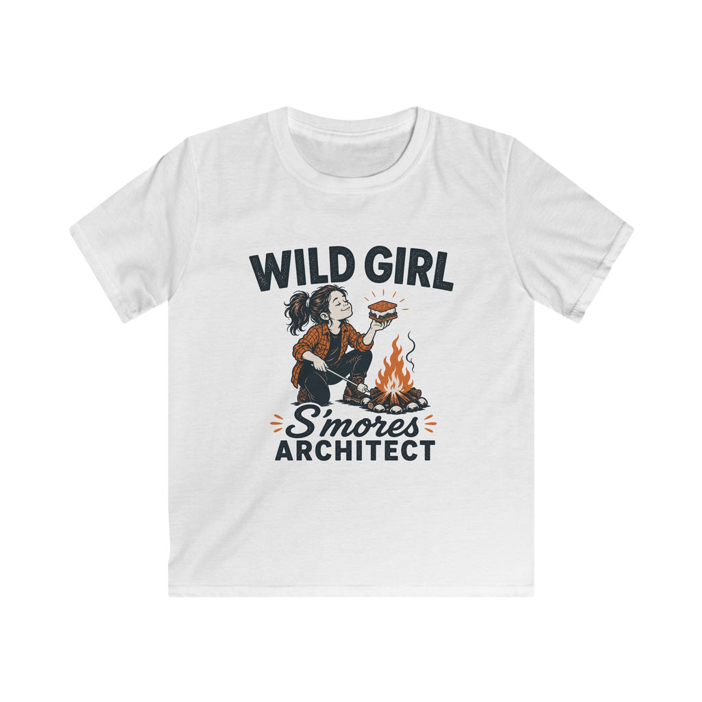 Wild Girl — S'Mores Architect Matching Kids T-Shirt