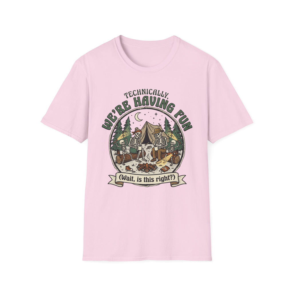 Technically We're Having Fun With Skeleton T-Shirt