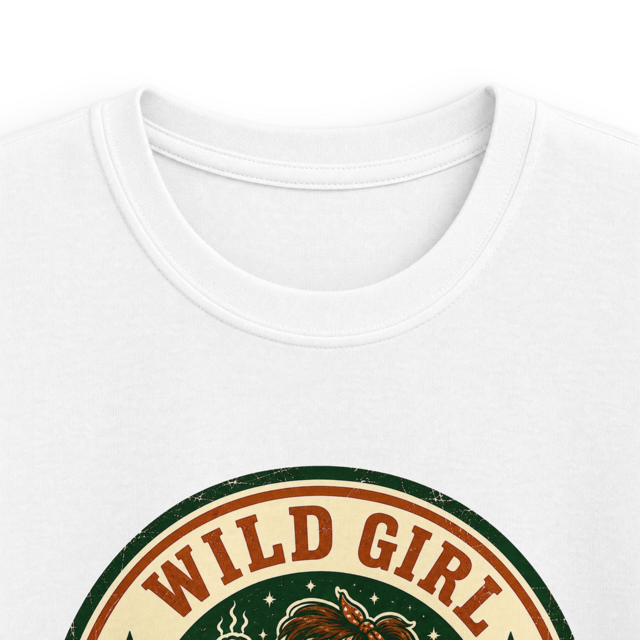 Wild Girl — Burnt Is A Flavor Matching Kids T-Shirt
