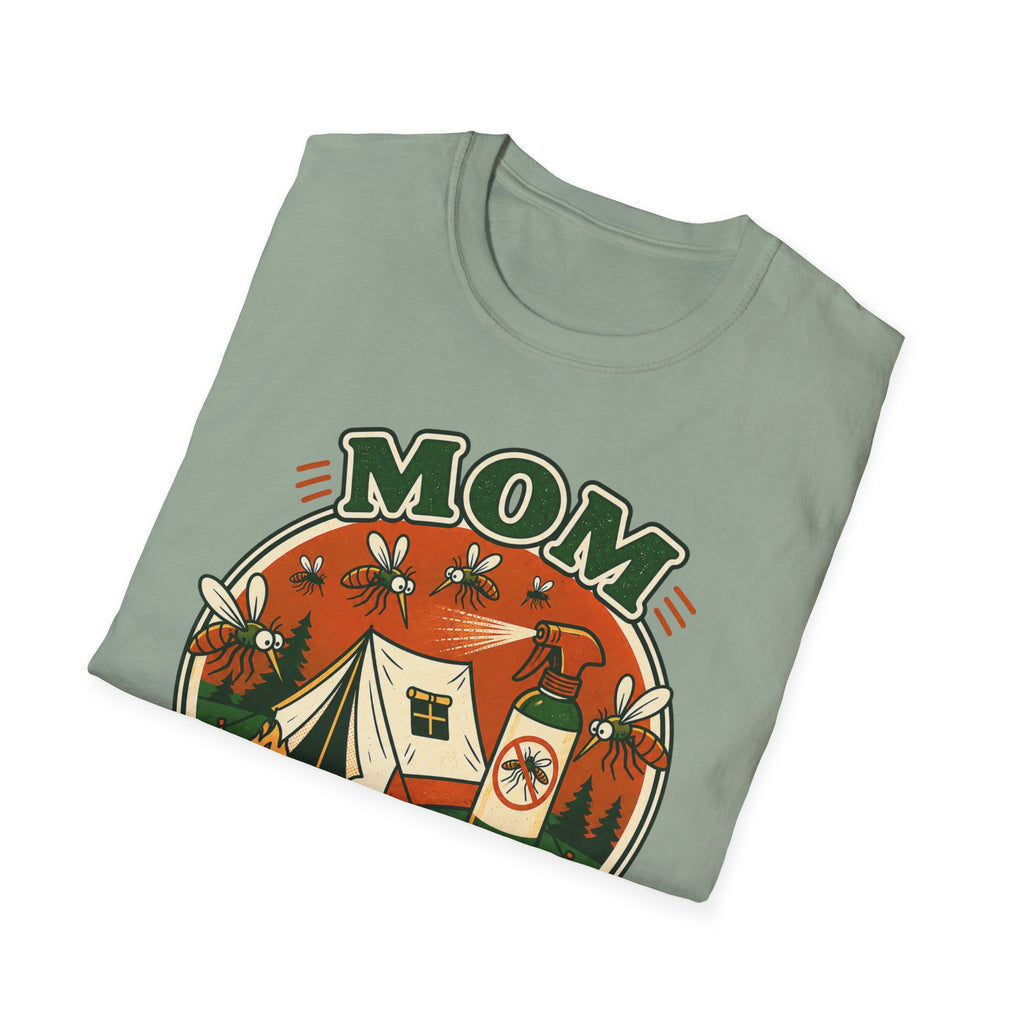 Mom — Bug Spray Officer, Keeping Everyone Alive With Mosquitoes Matching T-Shirt