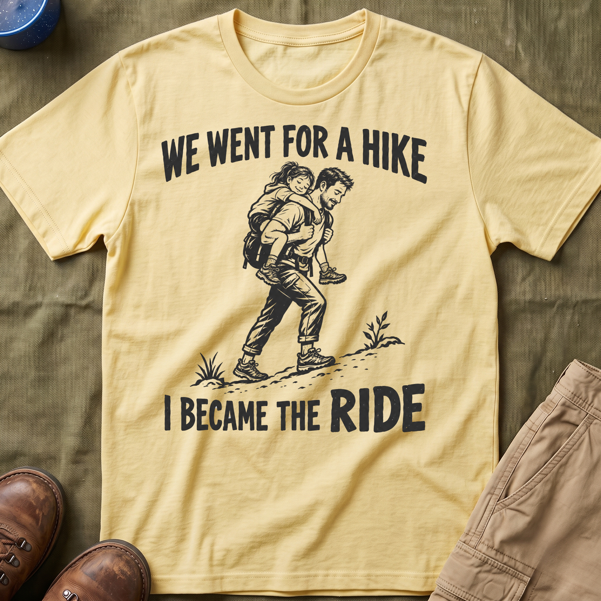 I Became The Ride Dad T-Shirt