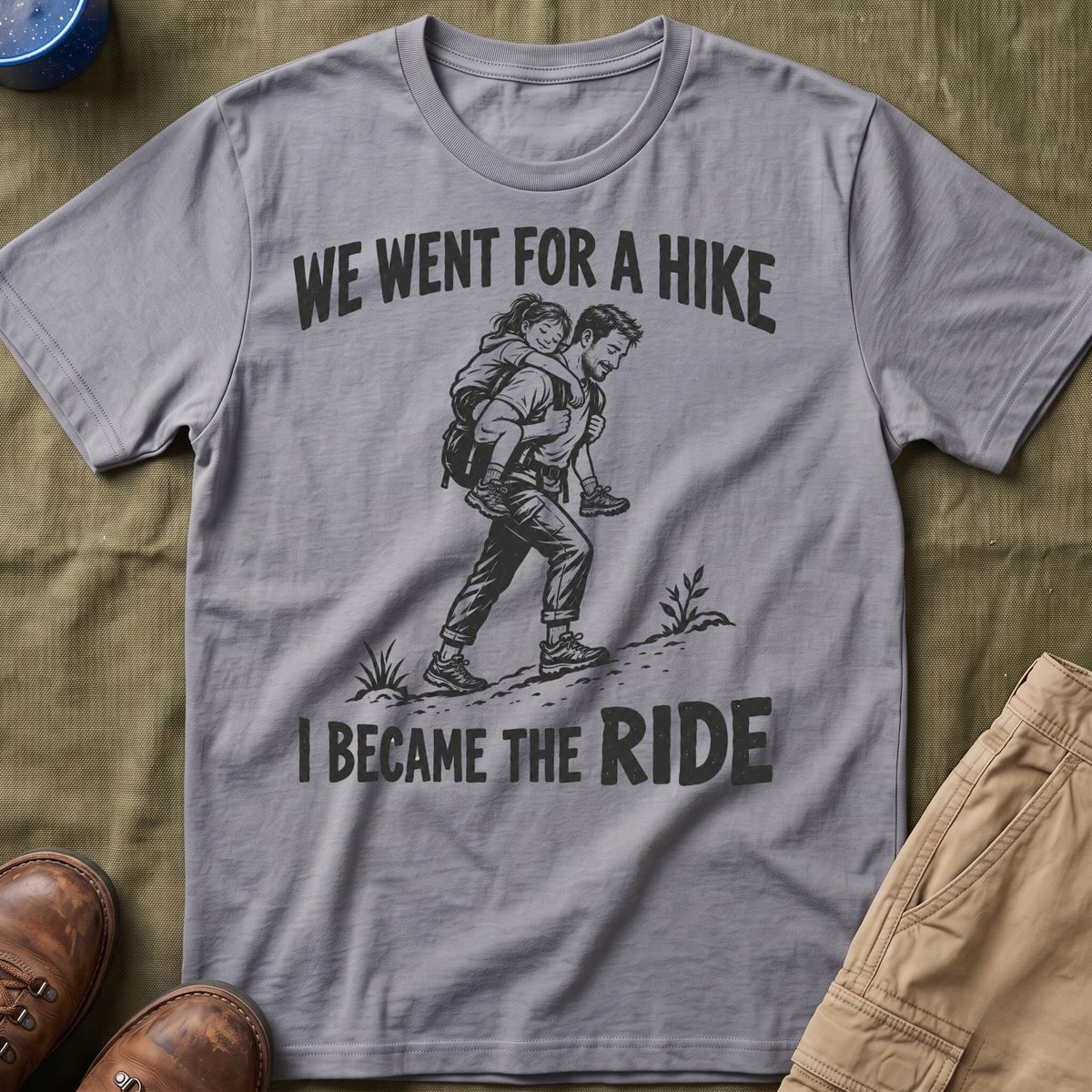 I Became The Ride Dad T-Shirt