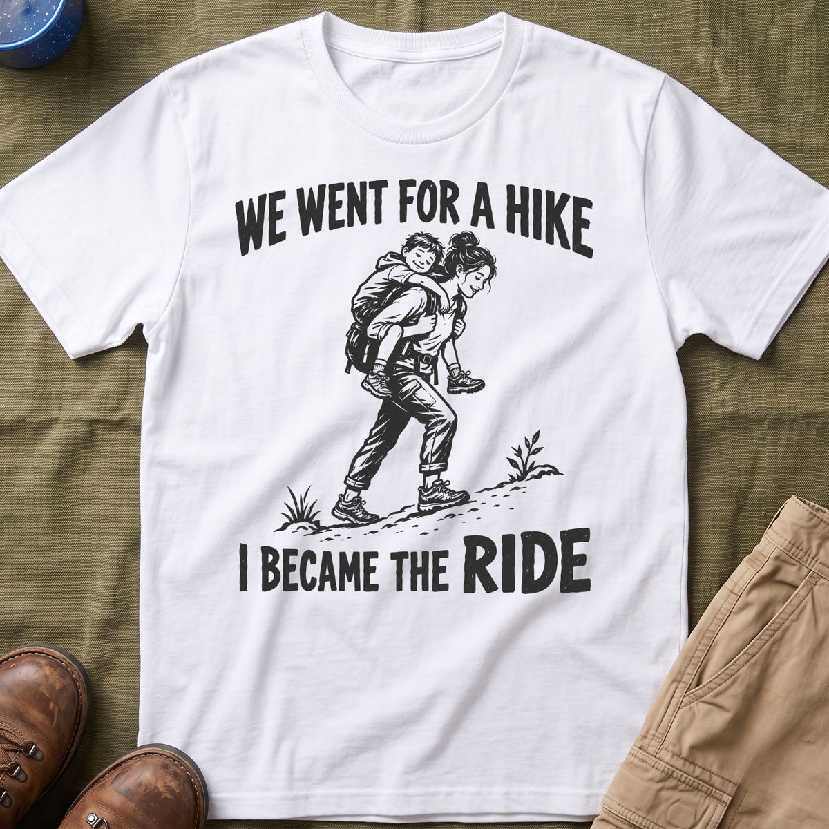 I Became The Ride Mom T-Shirt
