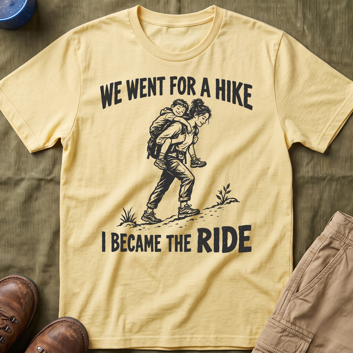 I Became The Ride Mom T-Shirt