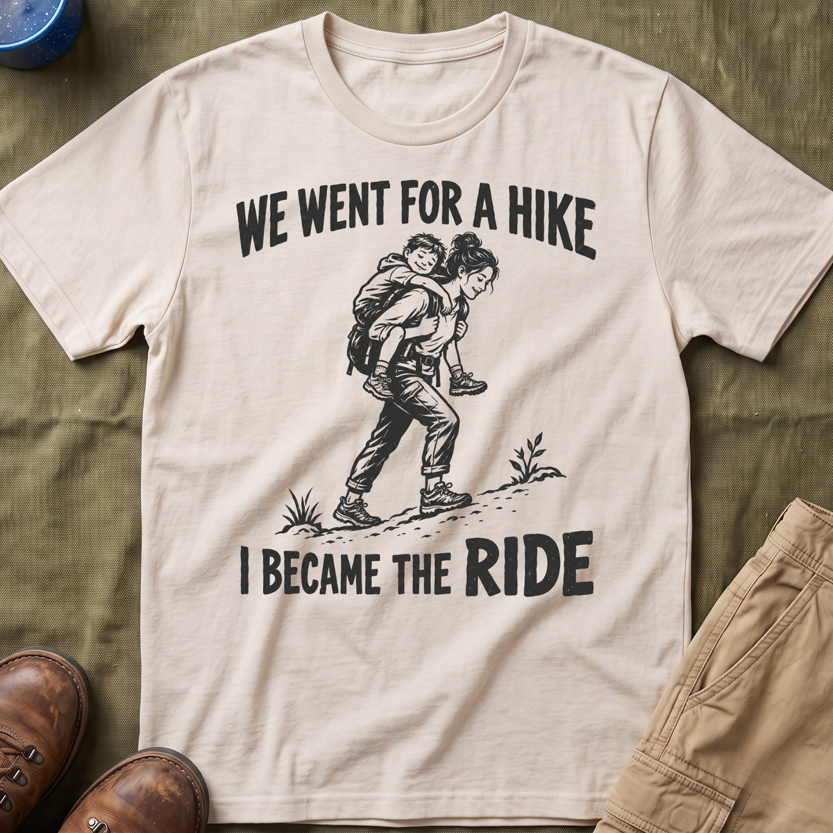 I Became The Ride Mom T-Shirt
