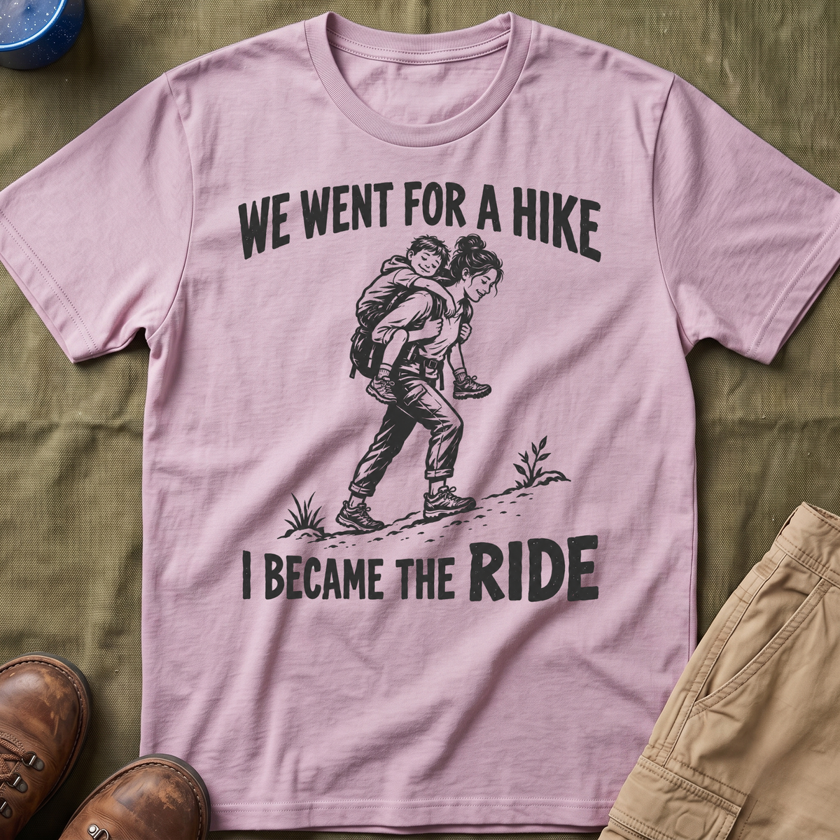 I Became The Ride Mom T-Shirt
