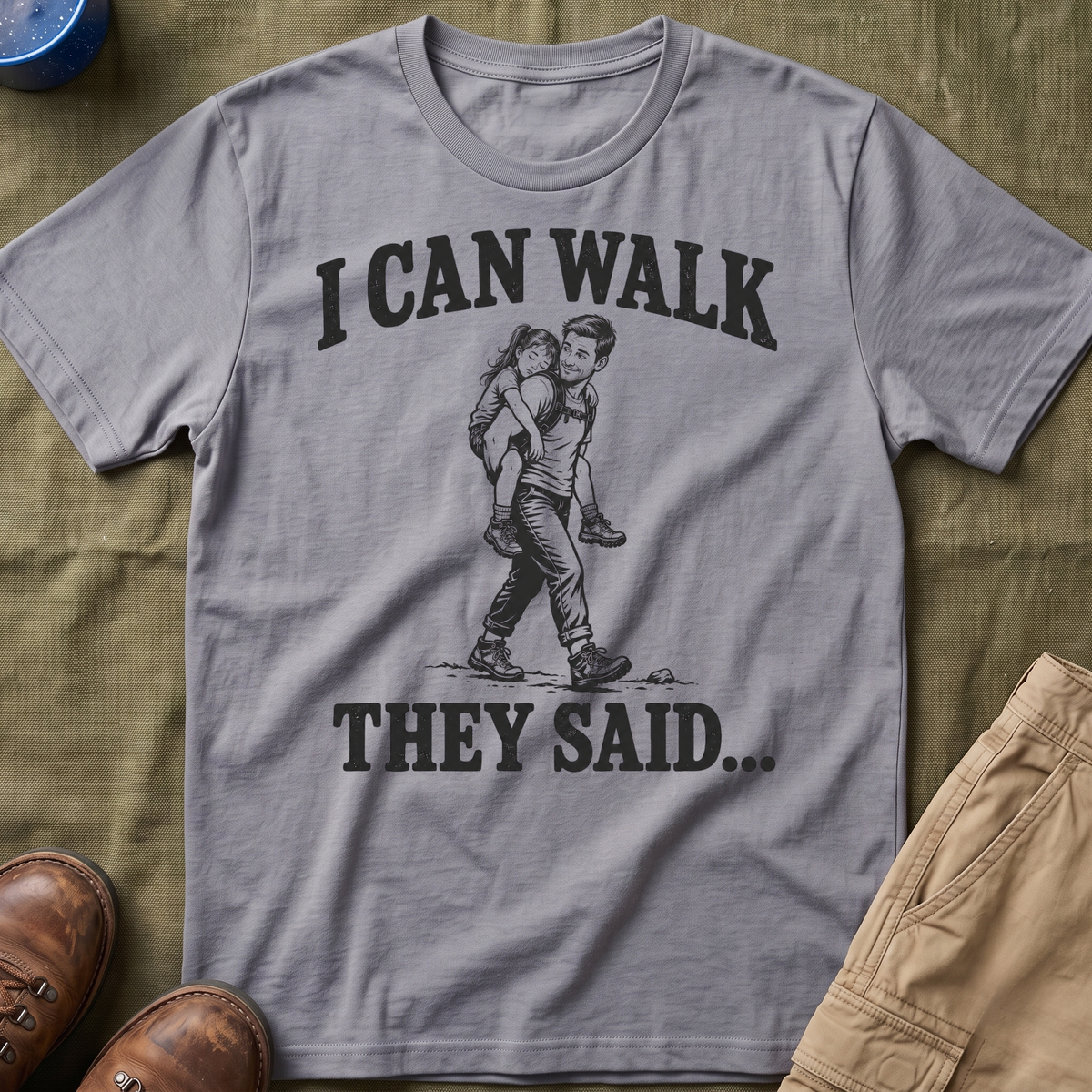 I Can Walk Dad T-Shirt