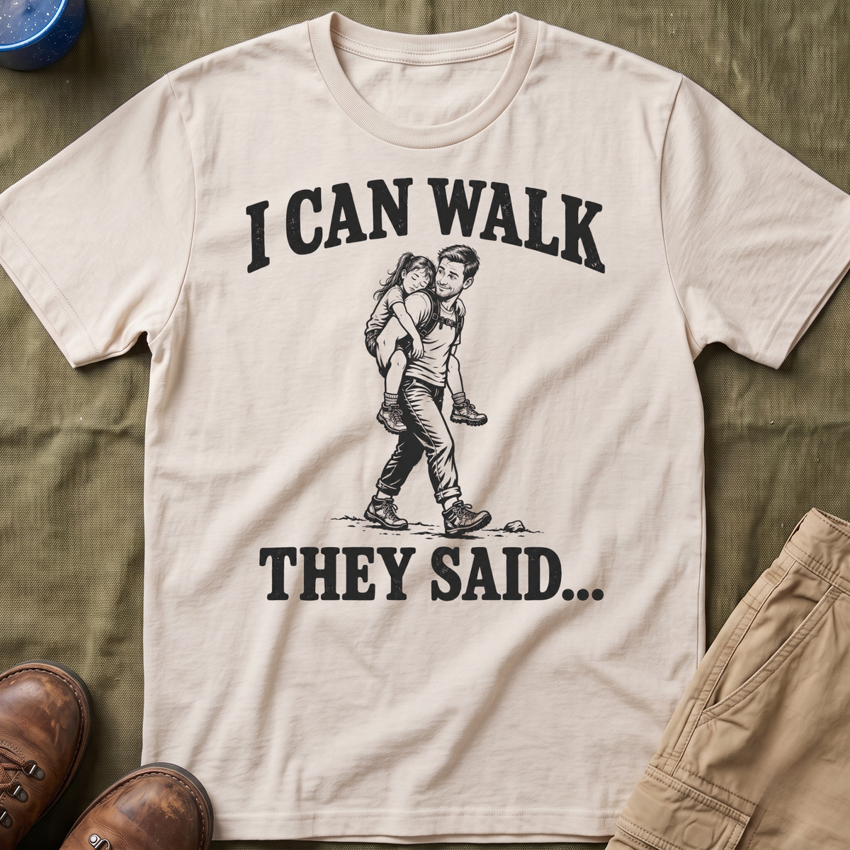 I Can Walk Dad T-Shirt