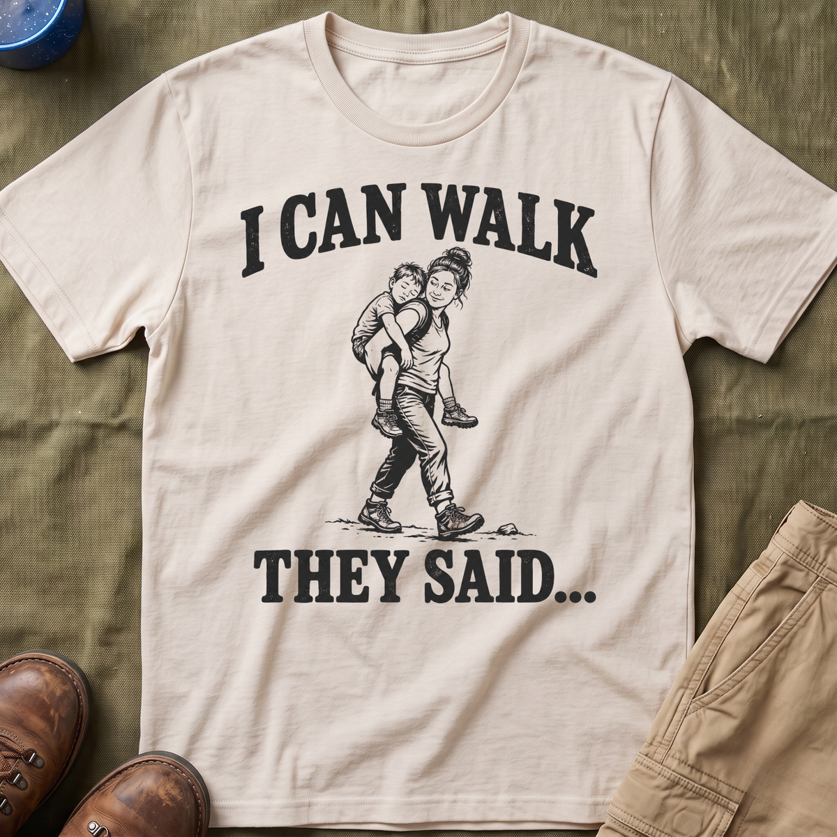 I Can Walk Mom T-Shirt