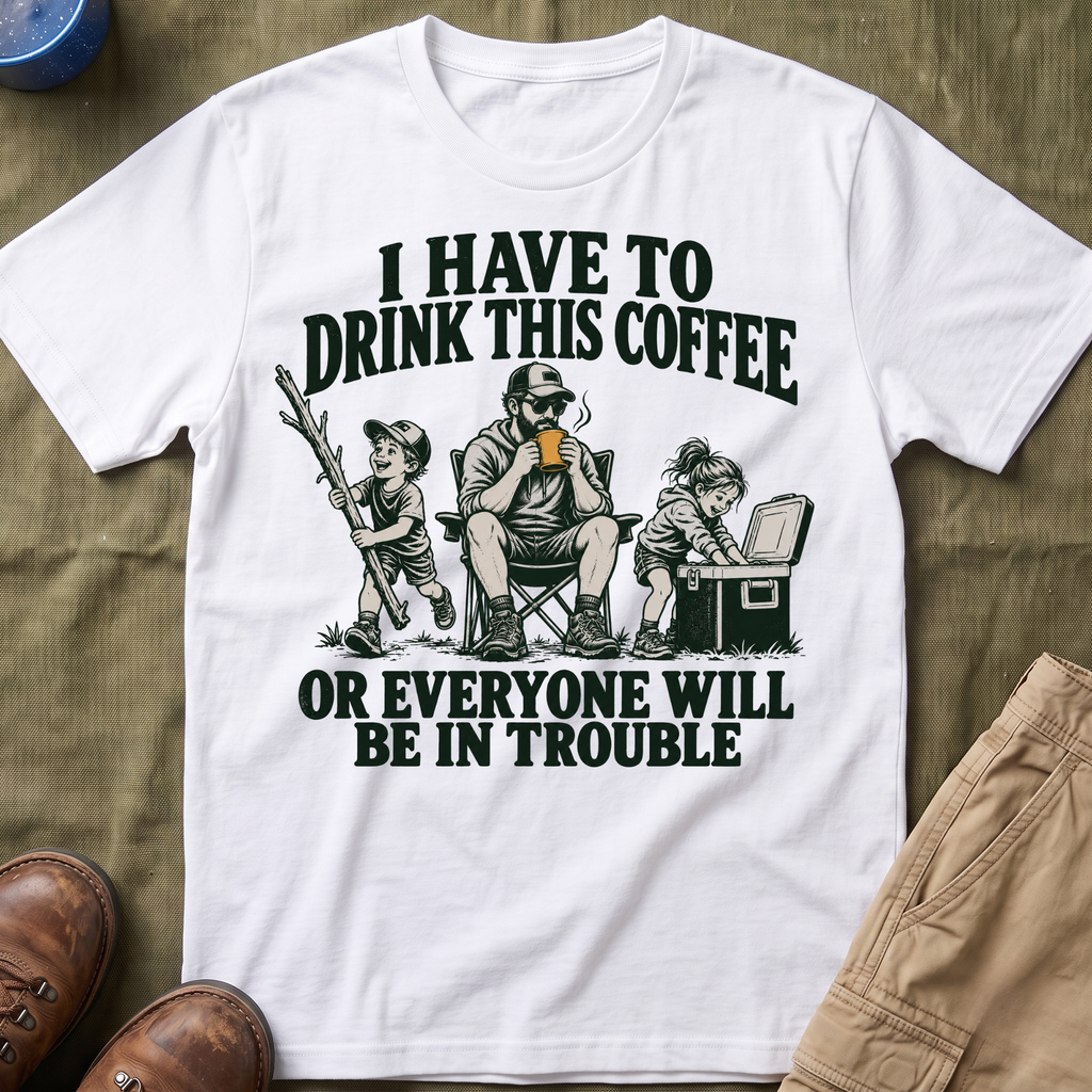 I Have To Drink This Coffee Dad T-Shirt