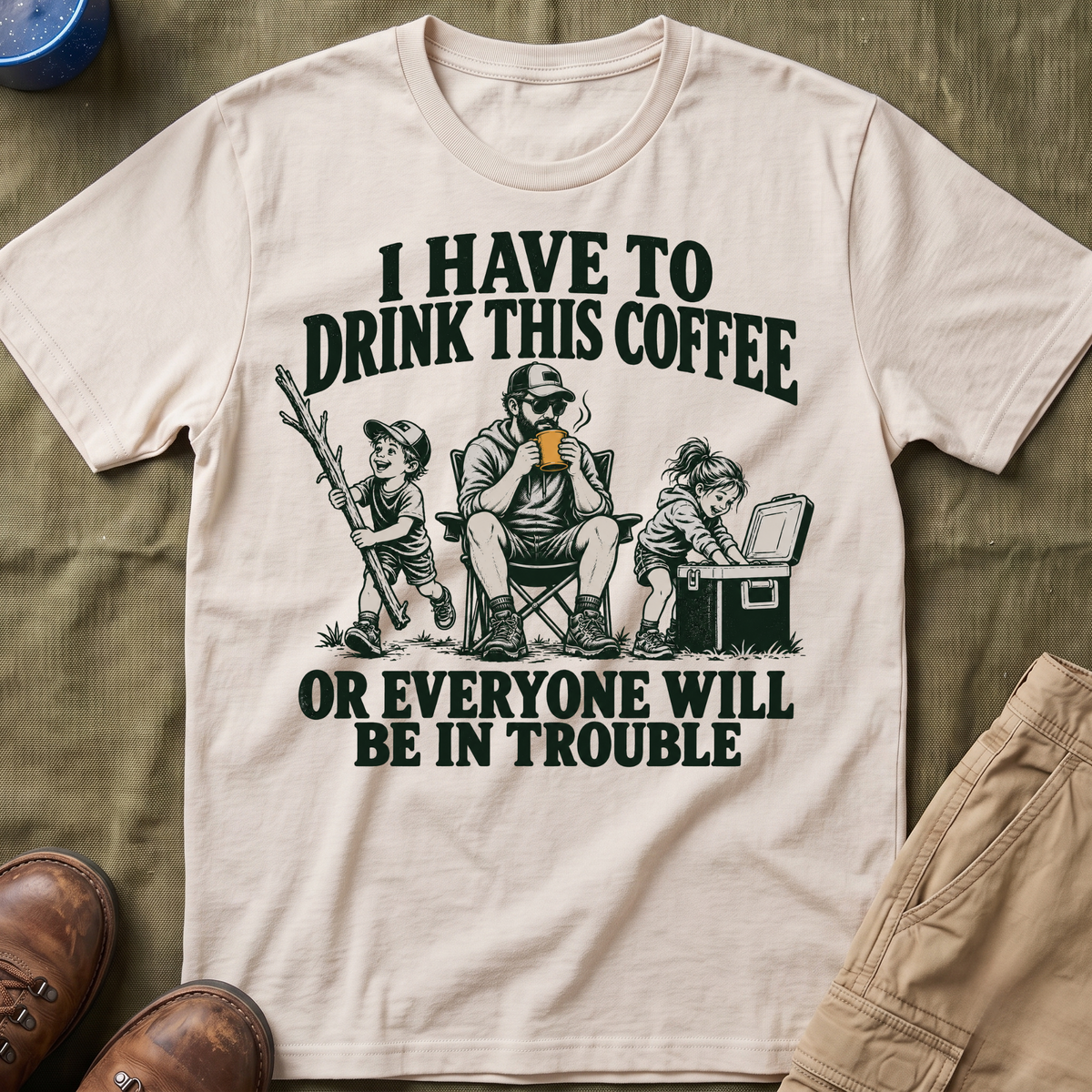 I Have To Drink This Coffee Dad T-Shirt