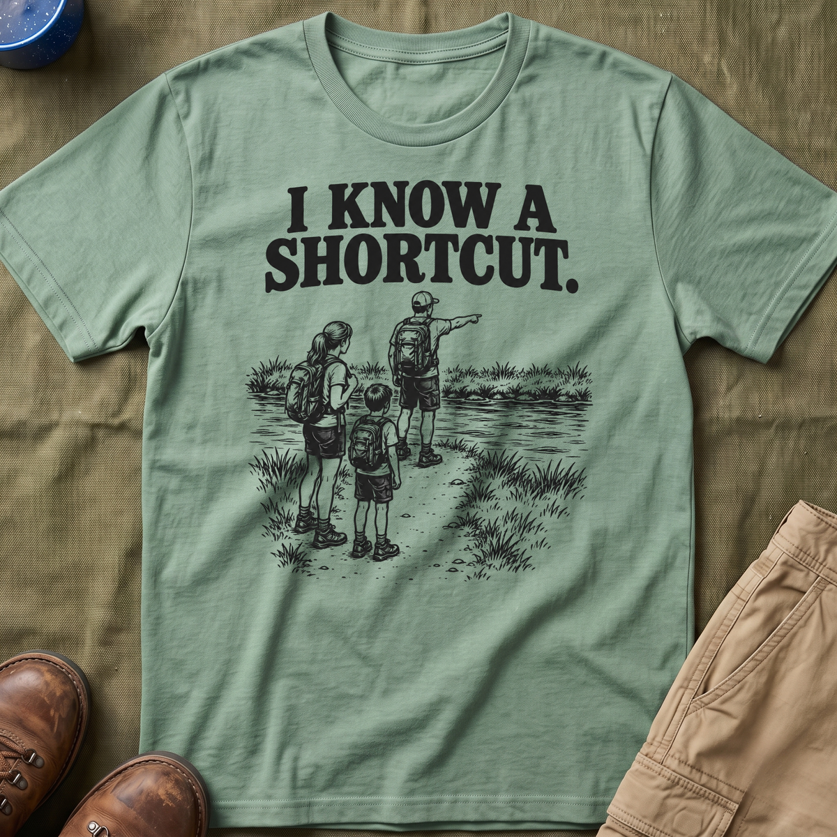 I Know a Shortcut T-Shirt