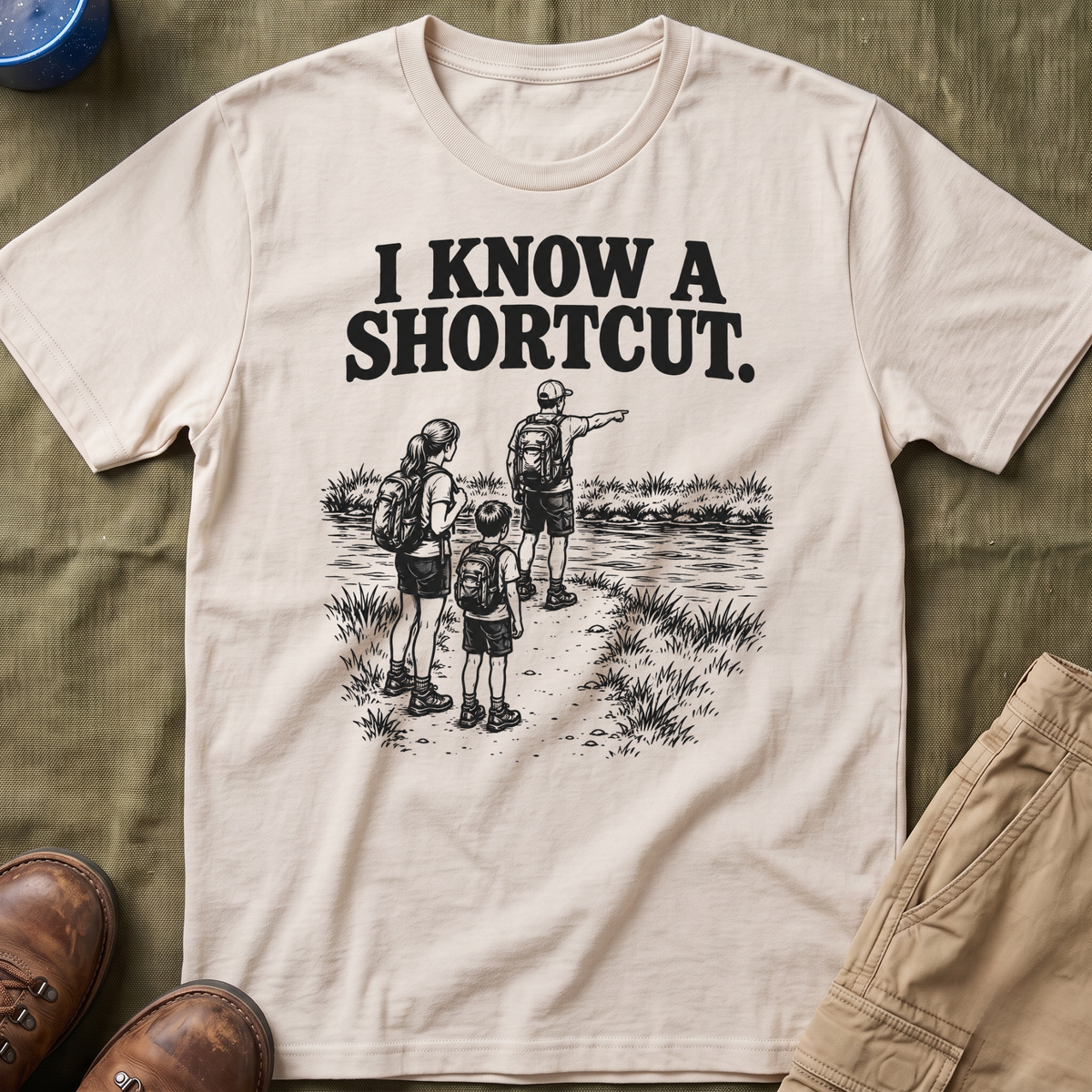 I Know a Shortcut T-Shirt