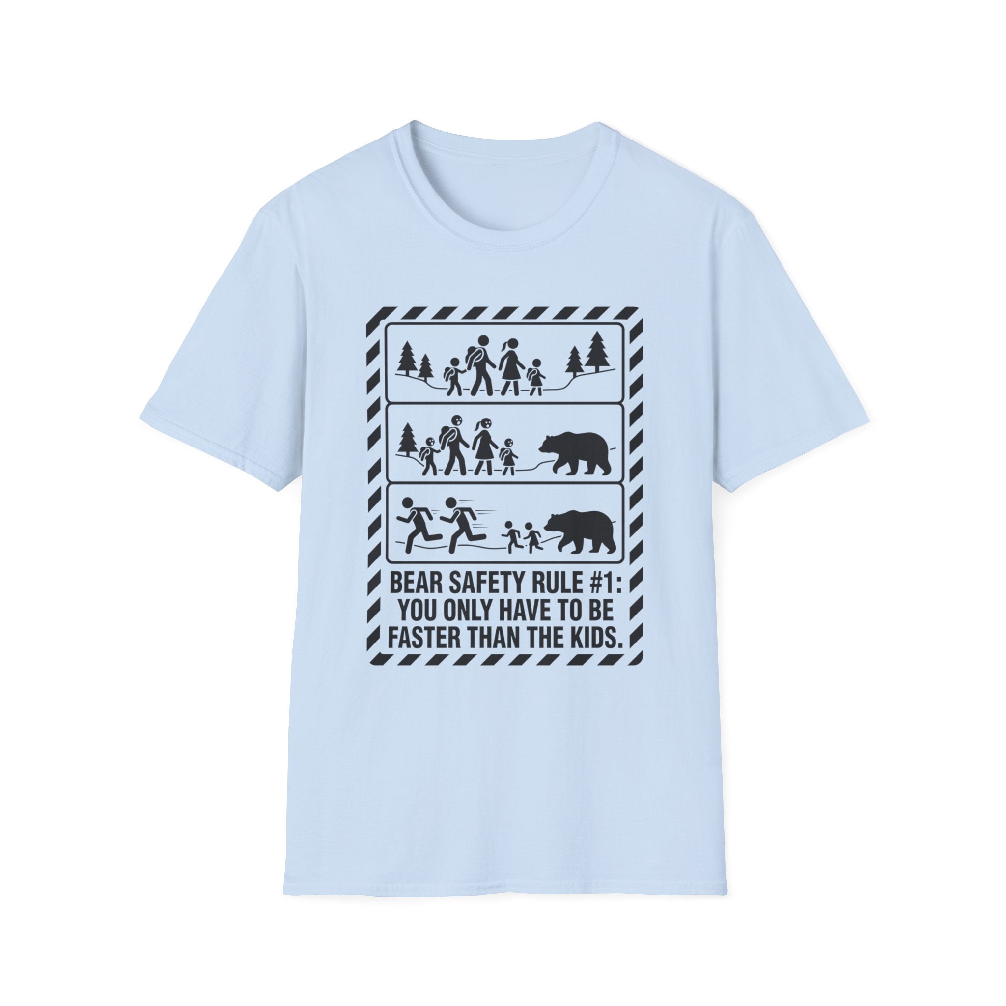 Bear Safety Rule #1 — You Only Have To Be Faster Than The Kids T-Shirt