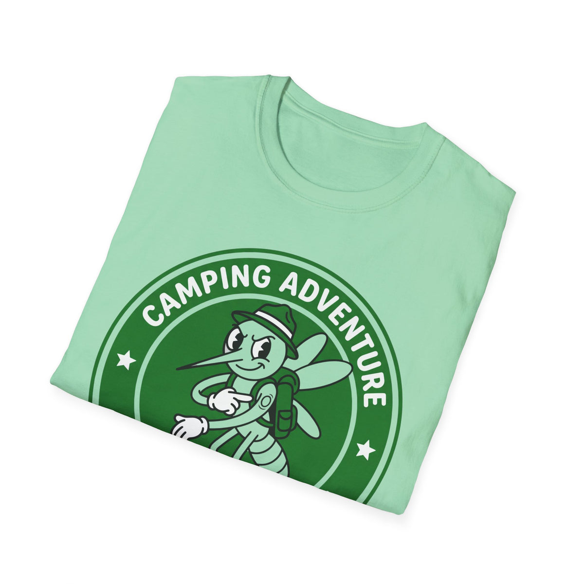 Camping Adventure — Blood Donor Team With Mosquitoes T-Shirt