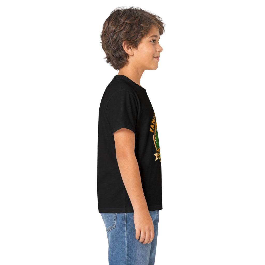 Family Camping Trip — Snack Coordinator Matching Kids T-Shirt