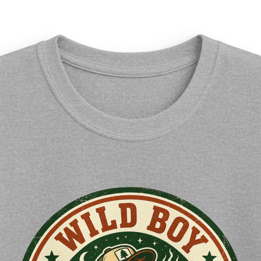 Wild Boy — Burnt Is A Flavor Matching Kids T-Shirt