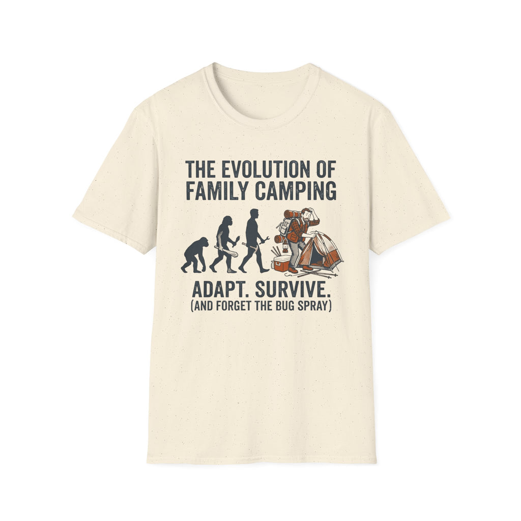 The Evolution of Family Camping T-Shirt