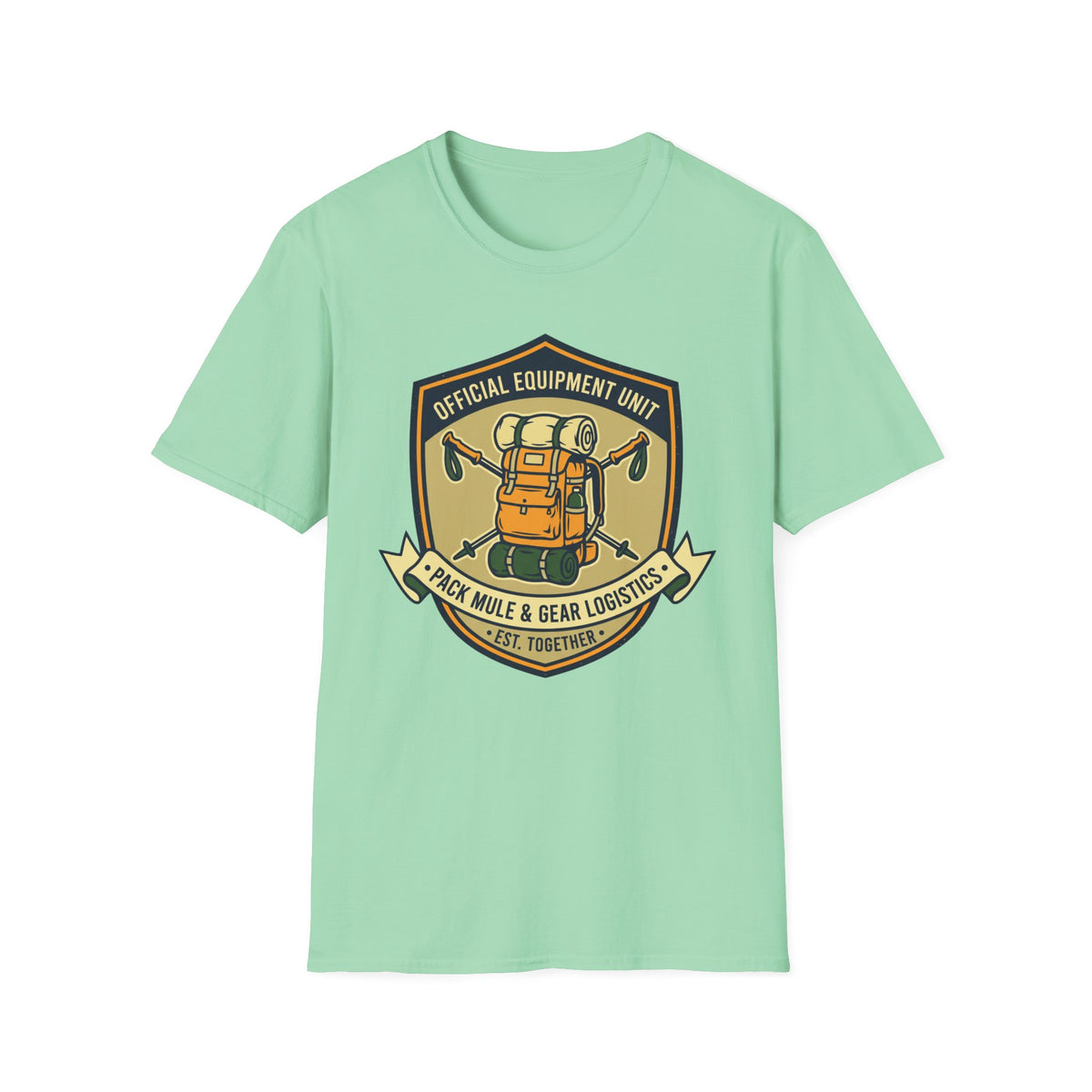 Official Equipment Unit —  Pack Mule & Gear Logistics T-Shirt