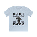 Bigfoot Saw Our Chaos — And Never Came Back Matching Kids T-Shirt