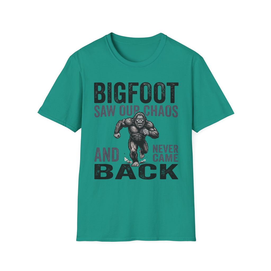 Bigfoot Saw Our Chaos — And Never Came Back Matching T-Shirt