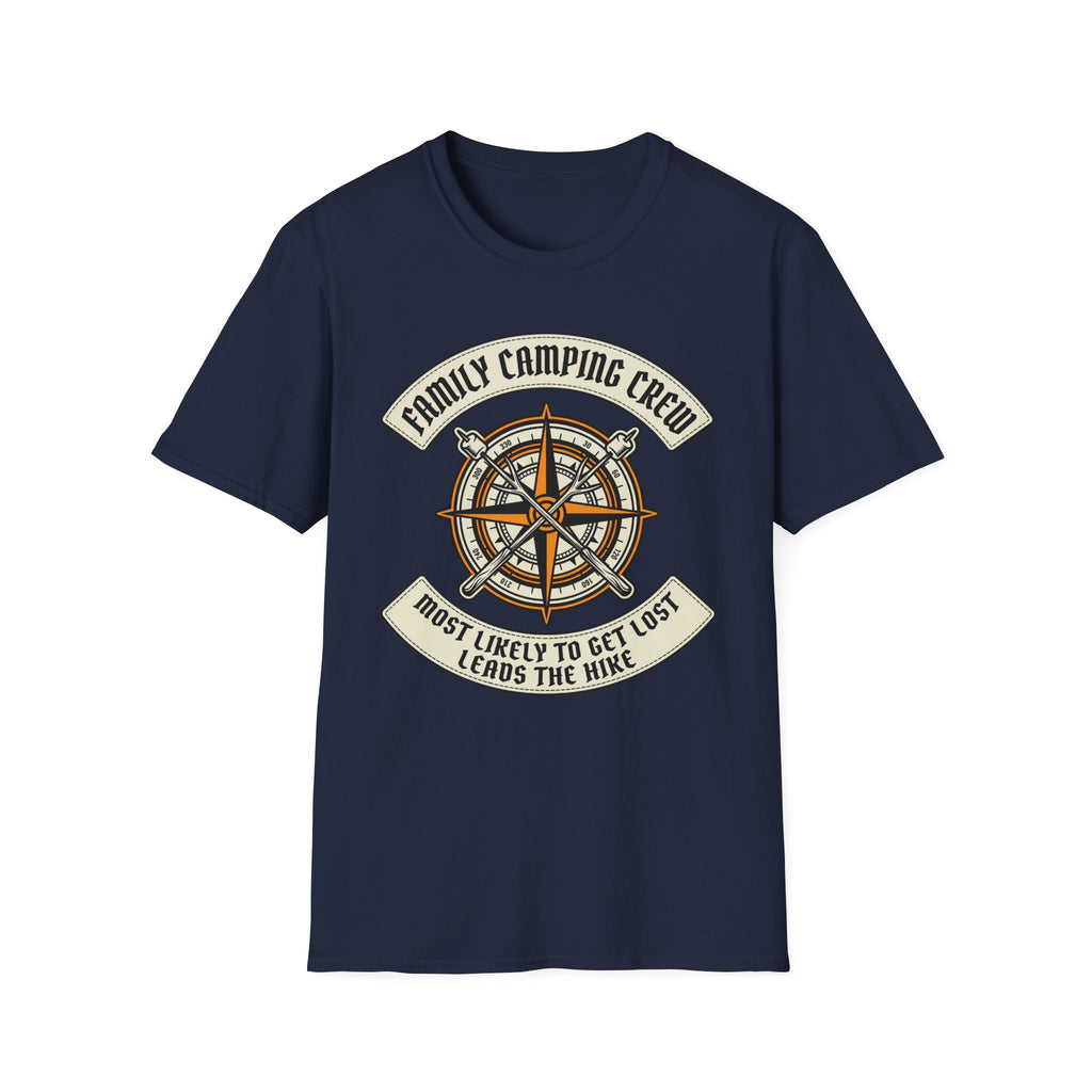 Most Likely To Get Lost Leads The Hike — Retro T-Shirt