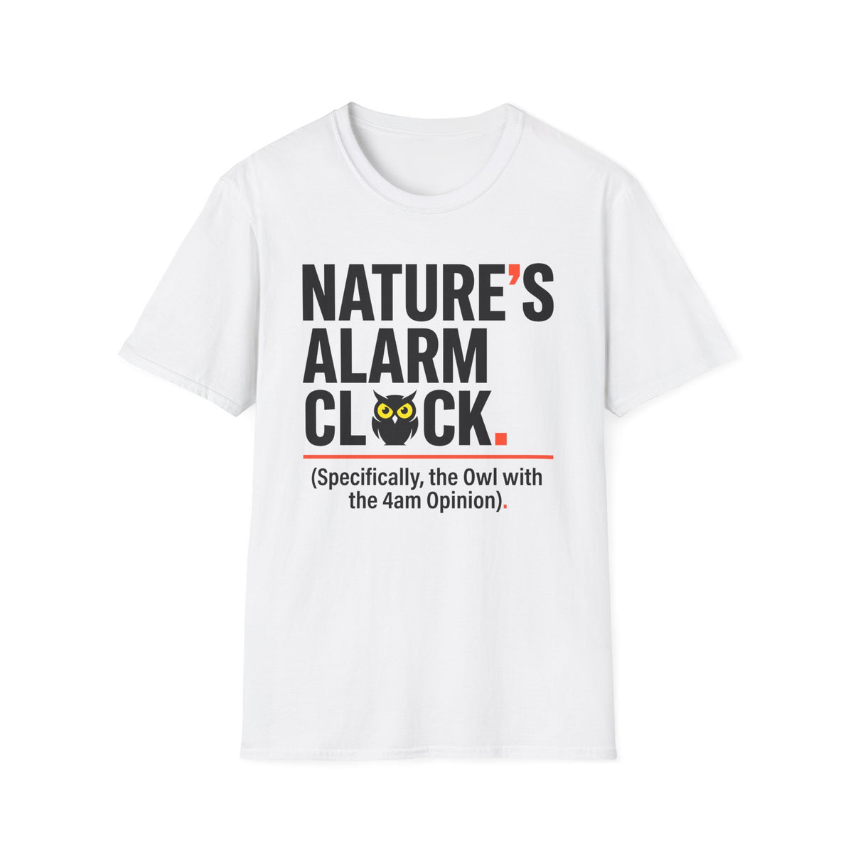 Nature's Alarm Clock Family Camping T-Shirt