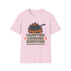 Campfire Cooking Survivor — I Ate the Charcoal (and Survived) Family Camping T-Shirt