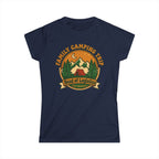 Family Camping Trip — Head of Logistics Matching Women T-Shirt
