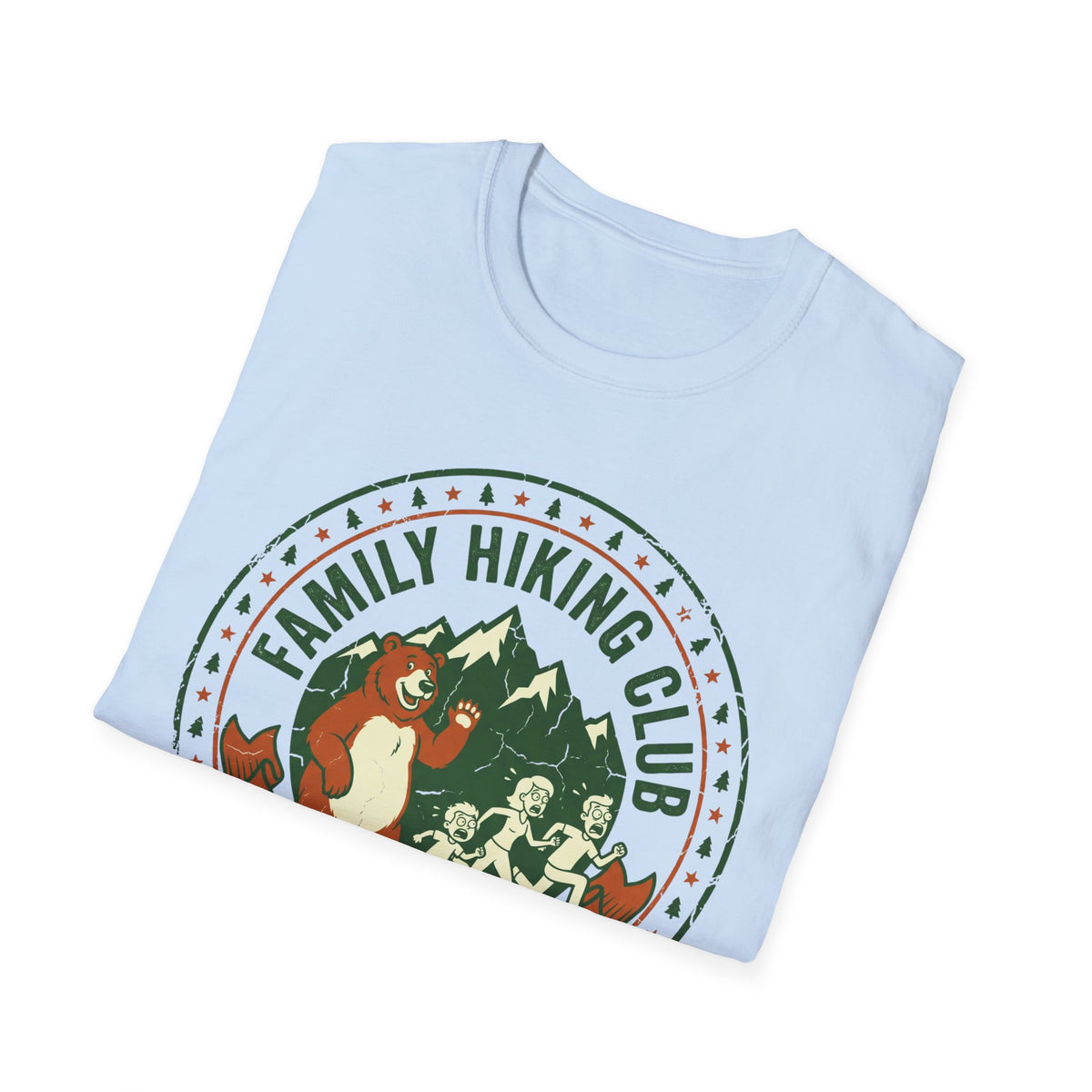 Family Hiking Club — Official Bear Bait Sibling Division T-Shirt