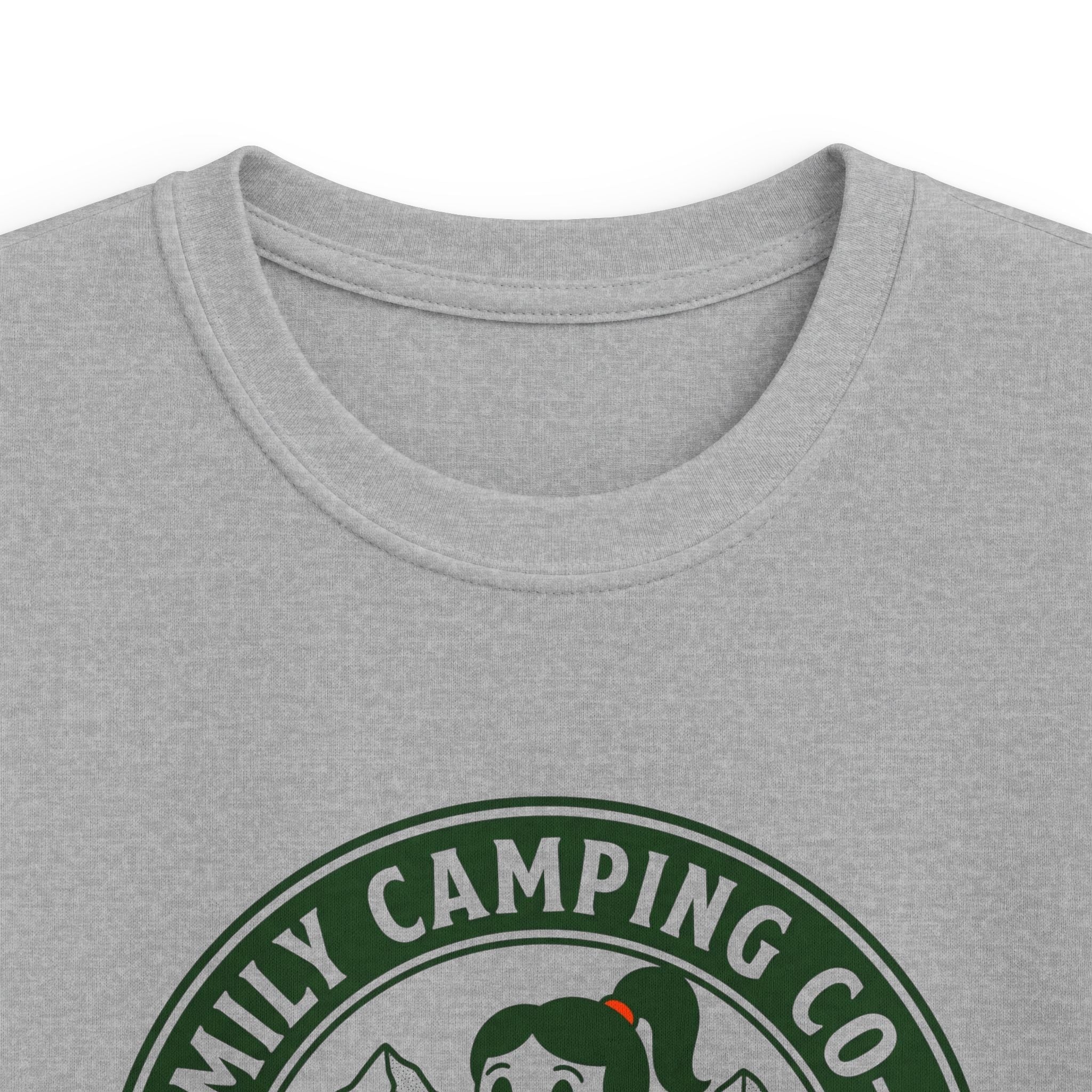 Family Camping Coop — Tent Chief & Bug Finder Matching Kids T-Shirt
