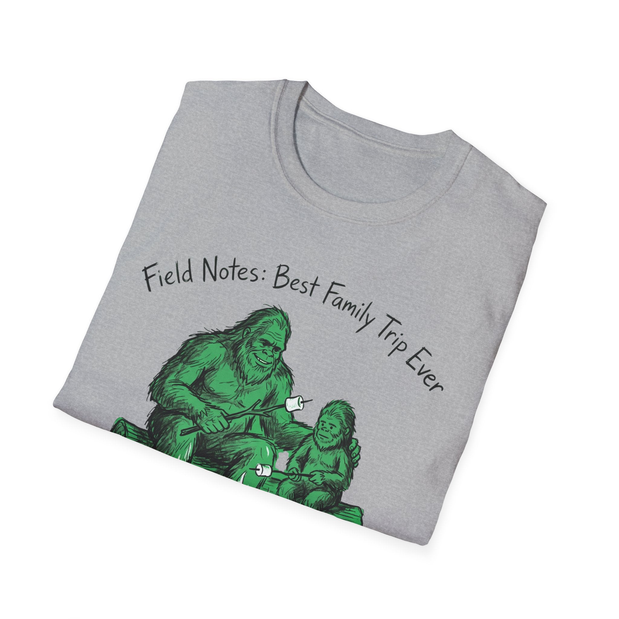 Field Notes — Best Family Trip Ever With Bigfoot T-Shirt