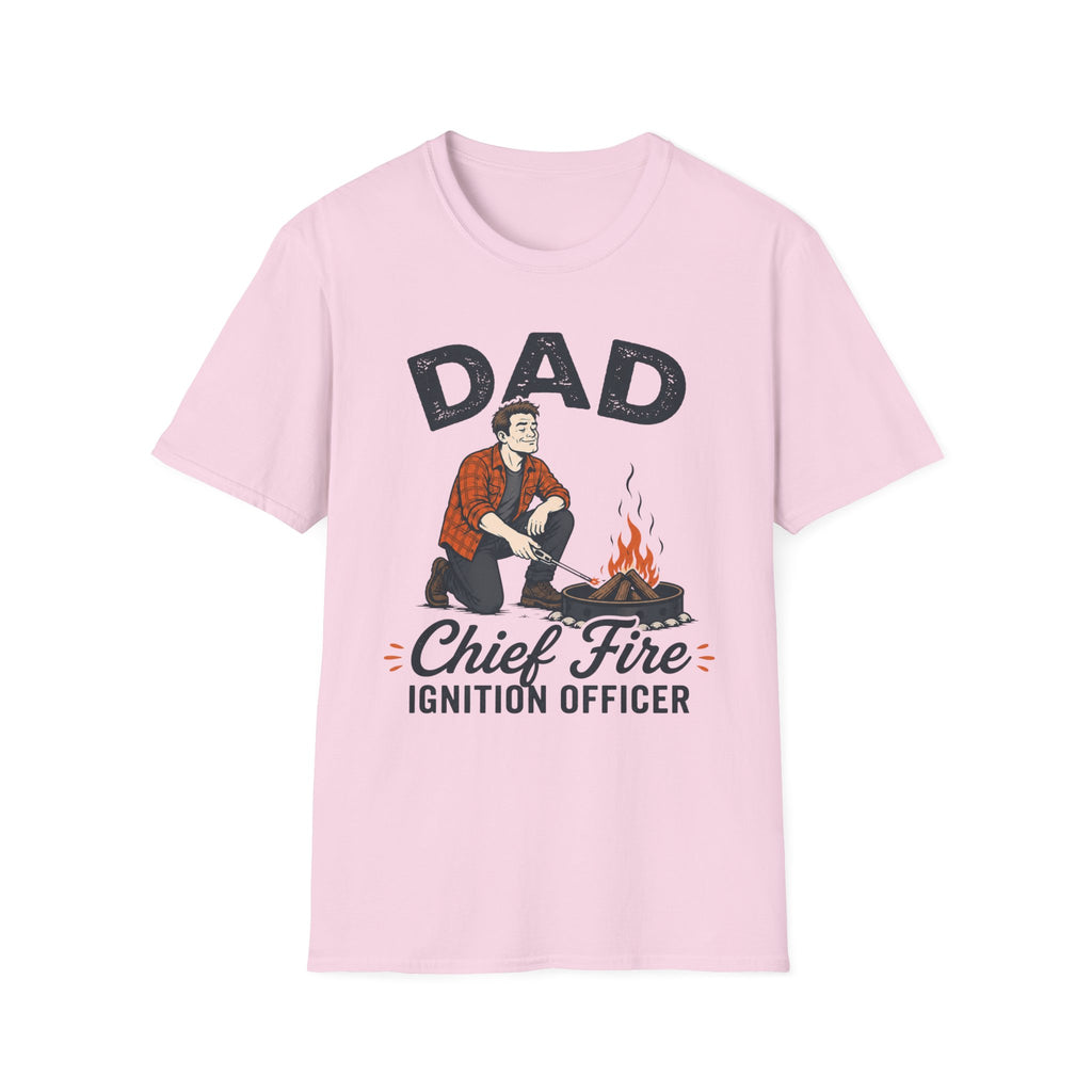 Dad — Chief Fire Ignition Officer Matching T-Shirt