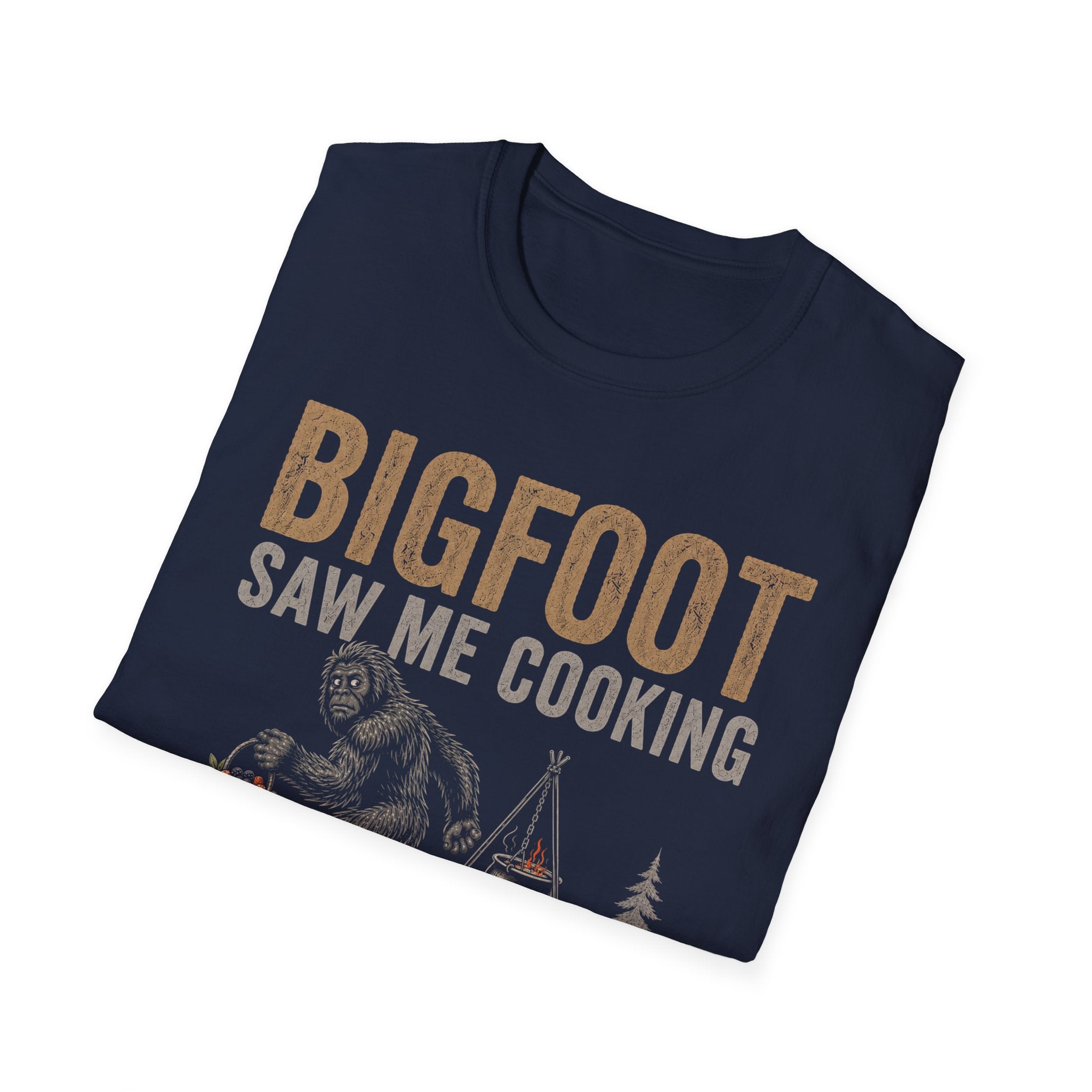 Bigfoot Saw Me Cooking — And Chose Berries Matching T-Shirt