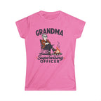 Grandma — Supervising Officer Matching Women T-Shirt