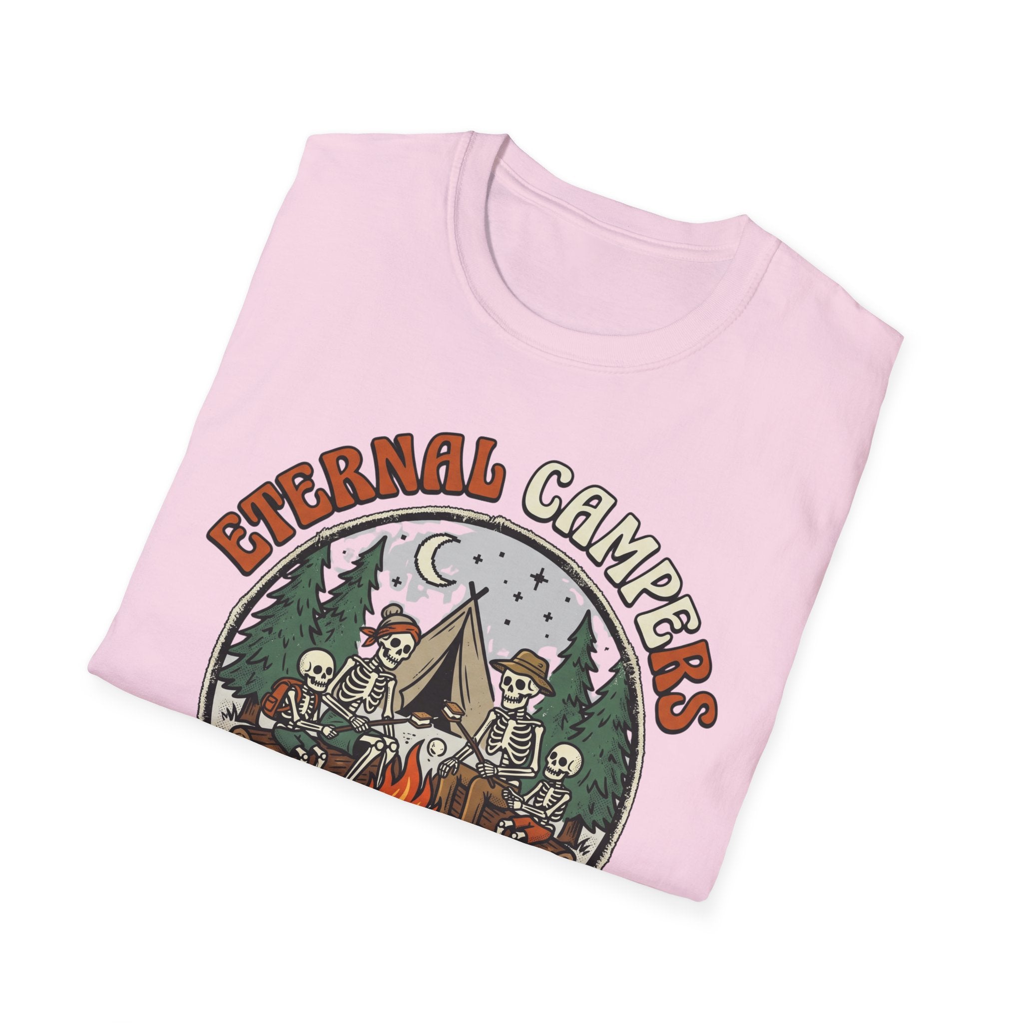 Eternal Campers — Family Reunion Tour With Skeleton T-Shirt