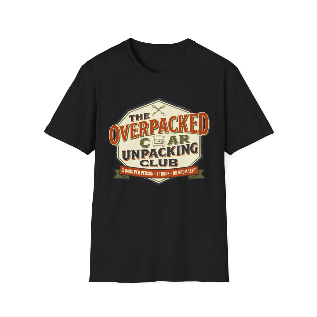 The Overpacked Car Unpacking Club T-Shirt