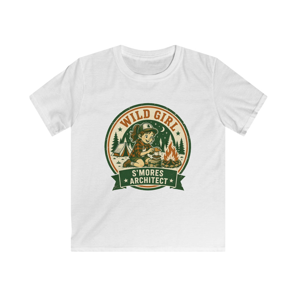 Wild Girl — S'Mores Architect Matching Kids T-Shirt