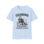 Grandma — Controls The S'Mores Supply Matching T-Shirt